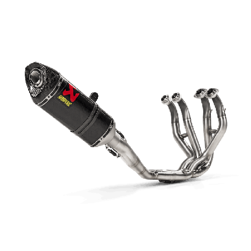 Akrapovic Scarico Completo Non omologato Carbonio Inox per Kawasaki ZX-6 R / 636 ZX-6R 2009-2026