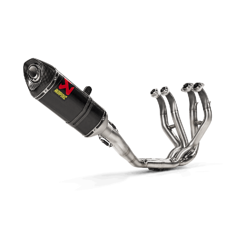 Akrapovic Scarico Completo Non omologato Carbonio Inox per Kawasaki ZX-6 R / 636 ZX-6R 2009-2026