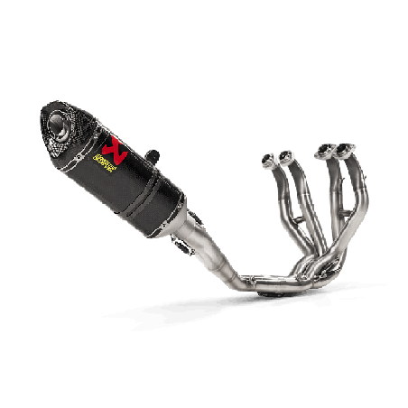 Akrapovic Scarico Completo Non omologato Carbonio Inox per Kawasaki ZX-6 R / 636 ZX-6R 2009-2026