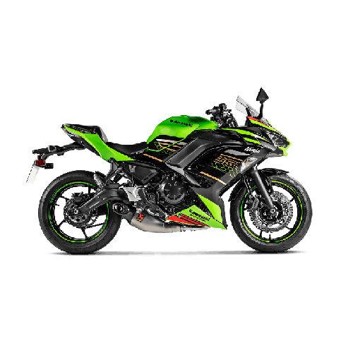 Akrapovic Scarico Completo Titanio Inox per Kawasaki NINJA 650 / Z 650 2017-2020