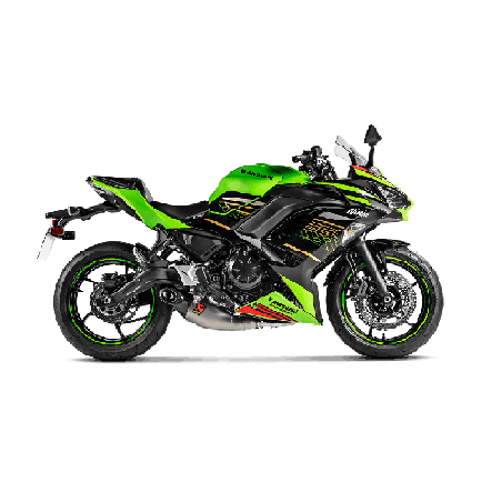 Akrapovic Scarico Completo Titanio Inox per Kawasaki NINJA 650 / Z 650 2017-2020