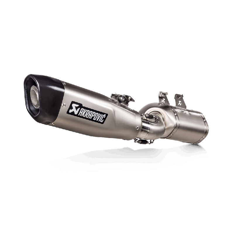 Akrapovic Slip-On Omologato Carbonio Titanio per Kawasaki Z 650 RS 2022-2023