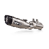 Akrapovic Slip-On Omologato Carbonio Titanio per Kawasaki Z 650 RS 2022-2023