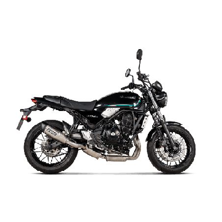 Akrapovic Slip-On Omologato Carbonio Titanio per Kawasaki Z 650 RS 2022-2023