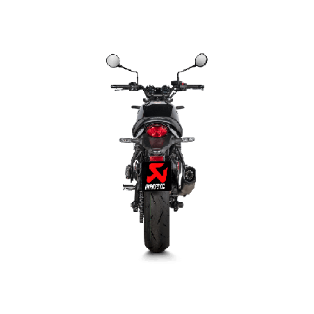 Akrapovic Slip-On Omologato Carbonio Titanio per Kawasaki Z 650 RS 2022-2023