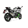 Akrapovic Slip-On Omologato Carbonio Titanio per Kawasaki NINJA 7 / Z7 HYBRID 2024-2025
