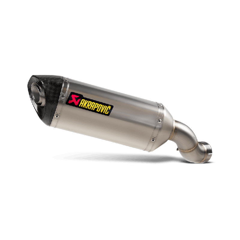 Akrapovic Silenziatore Omologato Carbonio Titanio per Kawasaki Z 900 2017-2019
