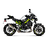 Akrapovic Silenziatore Omologato Carbonio Titanio per Kawasaki Z 900 2017-2019