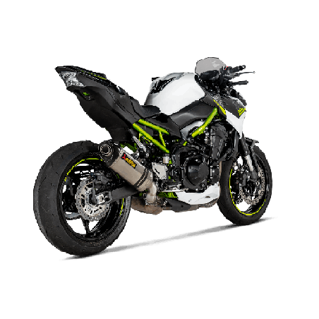 Akrapovic Silenziatore Omologato Carbonio Titanio per Kawasaki Z 900 2017-2019