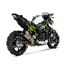Akrapovic Silenziatore Omologato Carbonio Titanio per Kawasaki Z 900 2017-2019