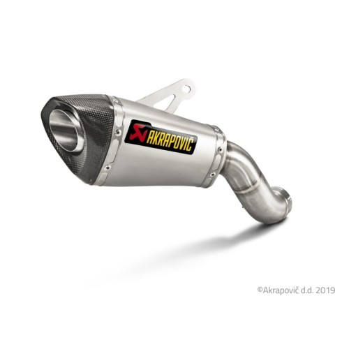 Akrapovic Silenziatore Non omologato Carbonio Titanio per Kawasaki Z 900 2017-2019