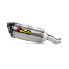 Akrapovic Silenziatore Omologato Carbonio Titanio per Kawasaki Z 900 2020-2024