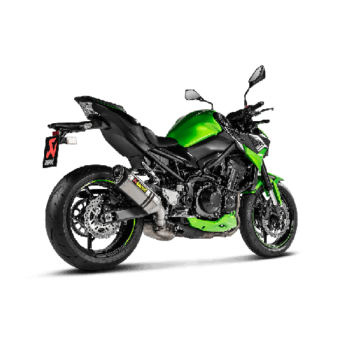 Akrapovic Silenziatore Omologato Carbonio Titanio per Kawasaki Z 900 2020-2024