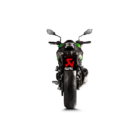 Akrapovic Silenziatore Omologato Carbonio Titanio per Kawasaki Z 900 2020-2024