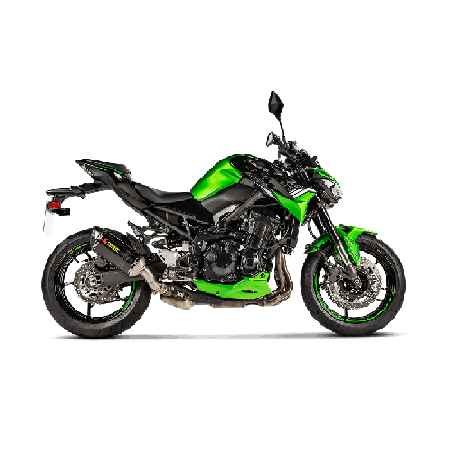 Akrapovic Silenziatore Omologato Carbonio per Kawasaki Z 900 2020-2024