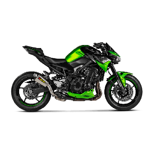 Akrapovic Silenziatore Non omologato Carbonio Titanio per Kawasaki Z 900 2020-2024