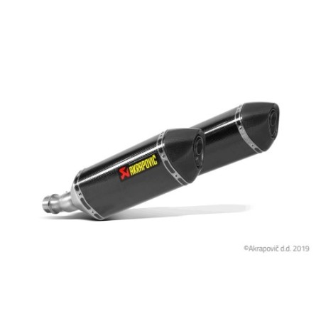 Akrapovic Collettori Omologato Carbonio per Kawasaki Z 1000 2014-2018