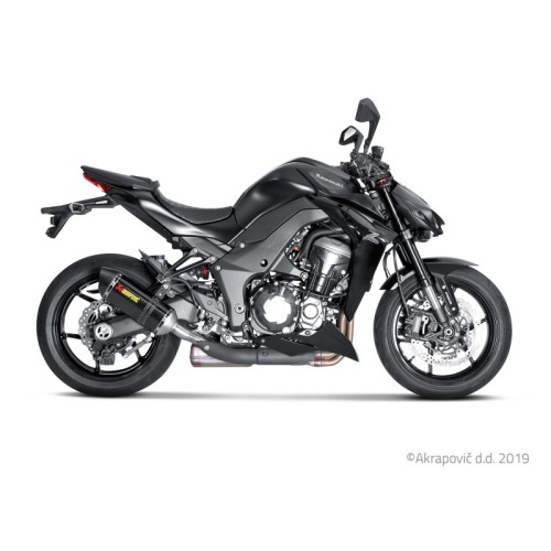 Akrapovic Collettori Omologato Carbonio per Kawasaki Z 1000 2014-2018