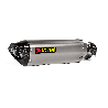 Akrapovic Slip-On Omologato Titanio per Kawasaki NINJA 1000 SX 2020-2024