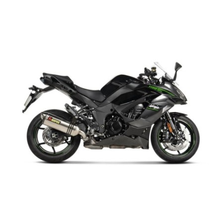 Akrapovic Slip-On Omologato Titanio per Kawasaki NINJA 1000 SX 2020-2024