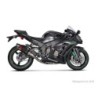 Akrapovic Scarico Completo Non omologato Carbonio Titanio per Kawasaki ZX- R 2010 / 2016-2020