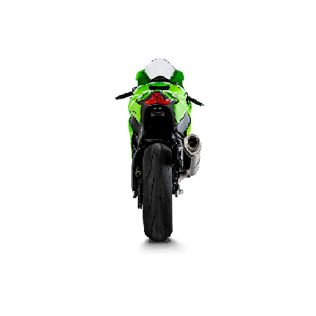 Akrapovic Scarico Completo Non omologato Carbonio Titanio Inox per Kawasaki ZX- R 2010 / 2021-2024