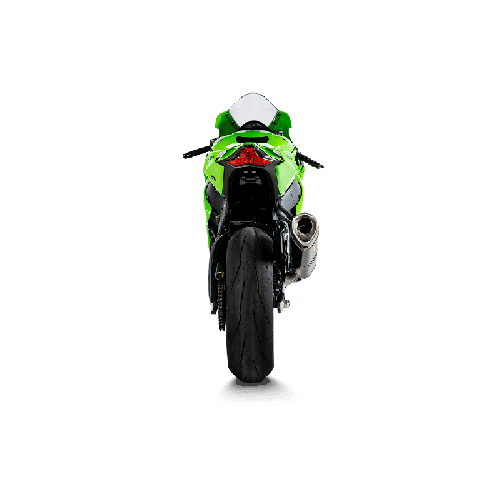 Akrapovic Scarico Completo Non omologato Carbonio Inox per Kawasaki ZX- R 2010 / 2021-2024