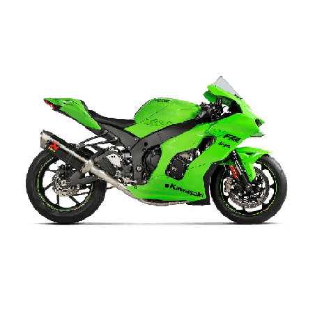 Akrapovic Scarico Completo Non omologato Carbonio Inox per Kawasaki ZX- R 2010 / 2021-2024