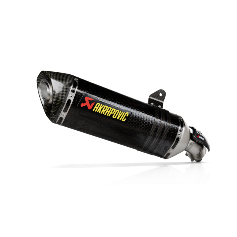 Akrapovic Slip-On Omologato Carbonio per Kawasaki Z1100 2025-2026