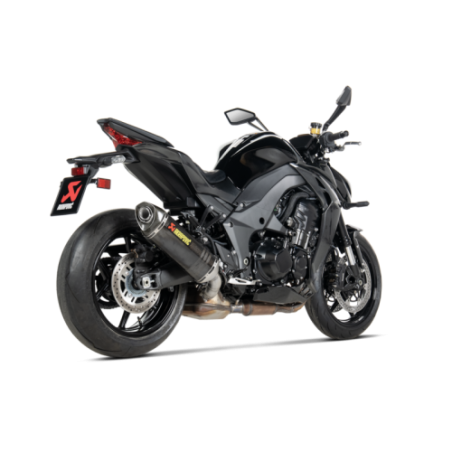 Akrapovic Slip-On Omologato Carbonio per Kawasaki Z1100 2025-2026