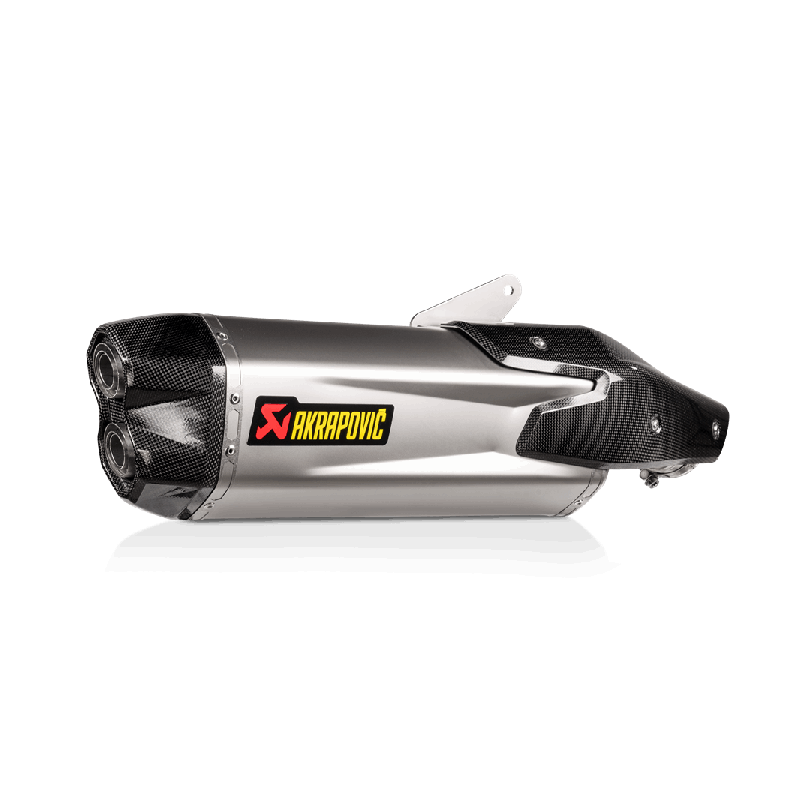Akrapovic Silenziatore Omologato Titanio per Kawasaki NINJA H2 SX 2021-2026
