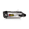 Akrapovic Silenziatore Omologato Titanio per Kawasaki NINJA H2 SX 2021-2026