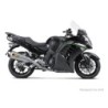 Akrapovic Silenziatore Omologato Carbonio Titanio per Kawasaki 1400 GTR / CONCOURS 1400 GTR CONCOURS 2014 / 2008-2017
