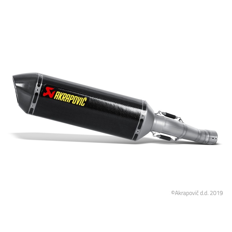 Akrapovic Silenziatore Omologato Carbonio per Suzuki GSX-R 600 / GSX-R 750 2008-2010