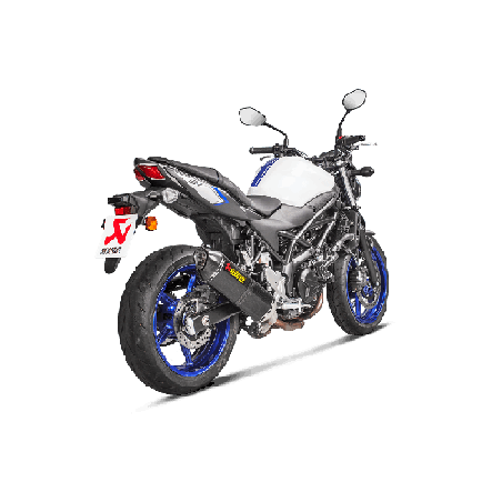Akrapovic Silenziatore Omologato Carbonio per Suzuki SV 650 2016-2024