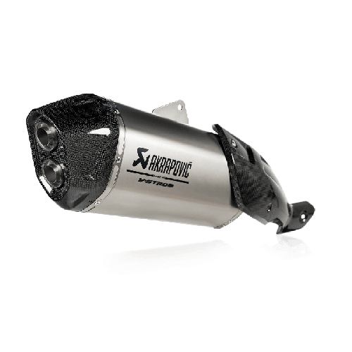 Akrapovic Slip-On Omologato Carbonio Titanio per Suzuki V-STROM 800DE 2022-2026