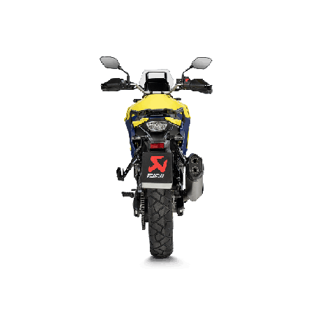 Akrapovic Slip-On Omologato Carbonio Titanio per Suzuki V-STROM 800DE 2022-2026