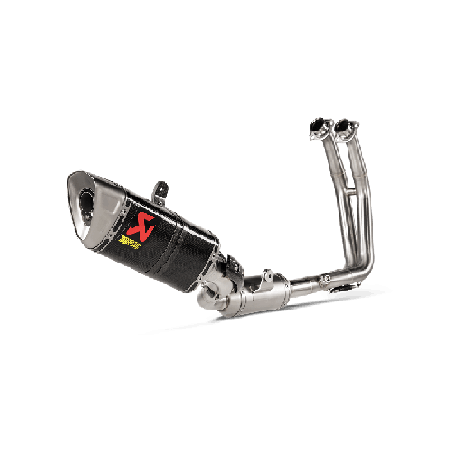 Akrapovic Scarico Completo Non omologato Carbonio Inox per Suzuki GSX-8S / 8R / 8T / 8TT 2022-2026