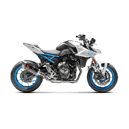 Akrapovic Scarico Completo Non omologato Carbonio Inox per Suzuki GSX-8S / 8R / 8T / 8TT 2022-2026