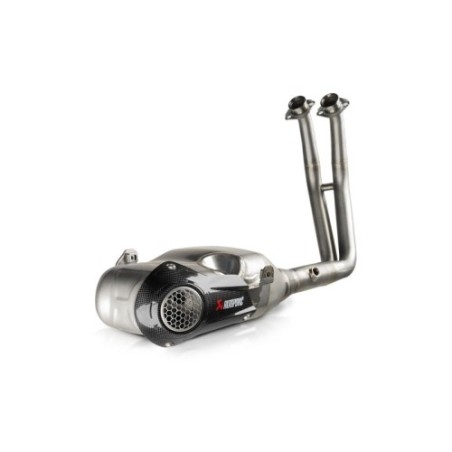 Akrapovic Scarico Completo Omologato Inox per Suzuki GSX-8S / 8R / 8T / 8TT 2022-2026