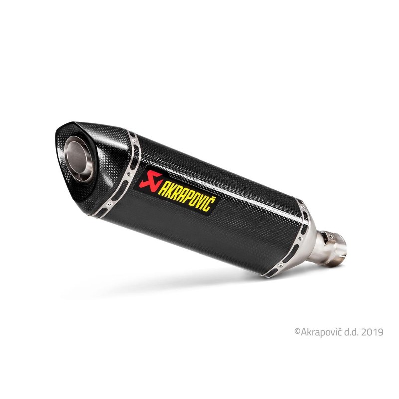 Akrapovic Silenziatore Omologato Carbonio per Suzuki GSX-R 1000 2017-2025