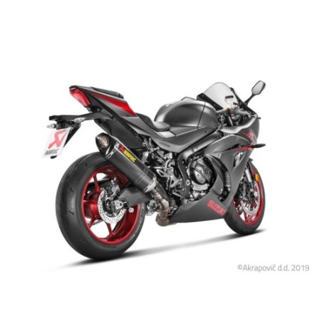 Akrapovic Silenziatore Omologato Carbonio per Suzuki GSX-R 1000 2017-2025