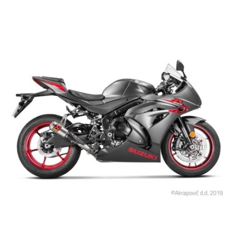 Akrapovic Silenziatore Non omologato per Suzuki GSX-R 1000 2017-2025