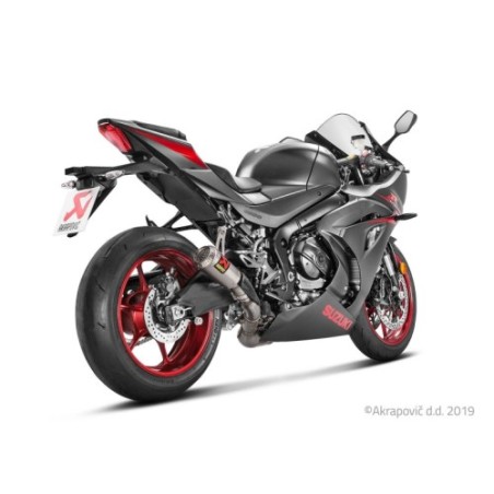 Akrapovic Silenziatore Non omologato per Suzuki GSX-R 1000 2017-2025