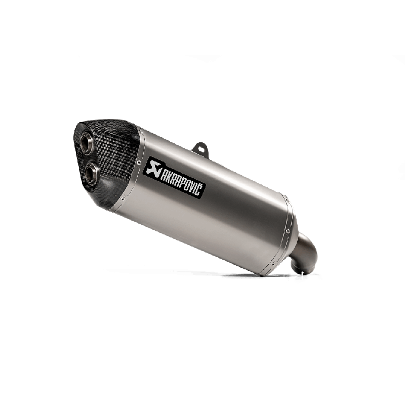 Akrapovic Silenziatore Omologato Carbonio Titanio per Suzuki V-STROM 1000 2015-2019