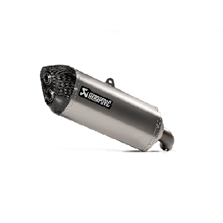Akrapovic Silenziatore Omologato Carbonio Titanio per Suzuki V-STROM 1000 2015-2019