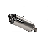 Akrapovic Silenziatore Omologato Carbonio Titanio per Suzuki V-STROM 1000 2015-2019