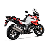 Akrapovic Silenziatore Omologato Carbonio Titanio per Suzuki V-STROM 1000 2015-2019