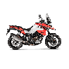 Akrapovic Silenziatore Omologato Carbonio Titanio per Suzuki V-STROM 1000 2015-2019