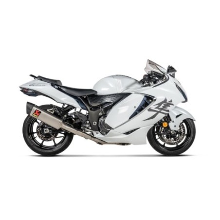 Akrapovic Scarico Completo Non omologato Carbonio Titanio Inox per Suzuki GSX-R 1300 HAYABUSA 2021-2026